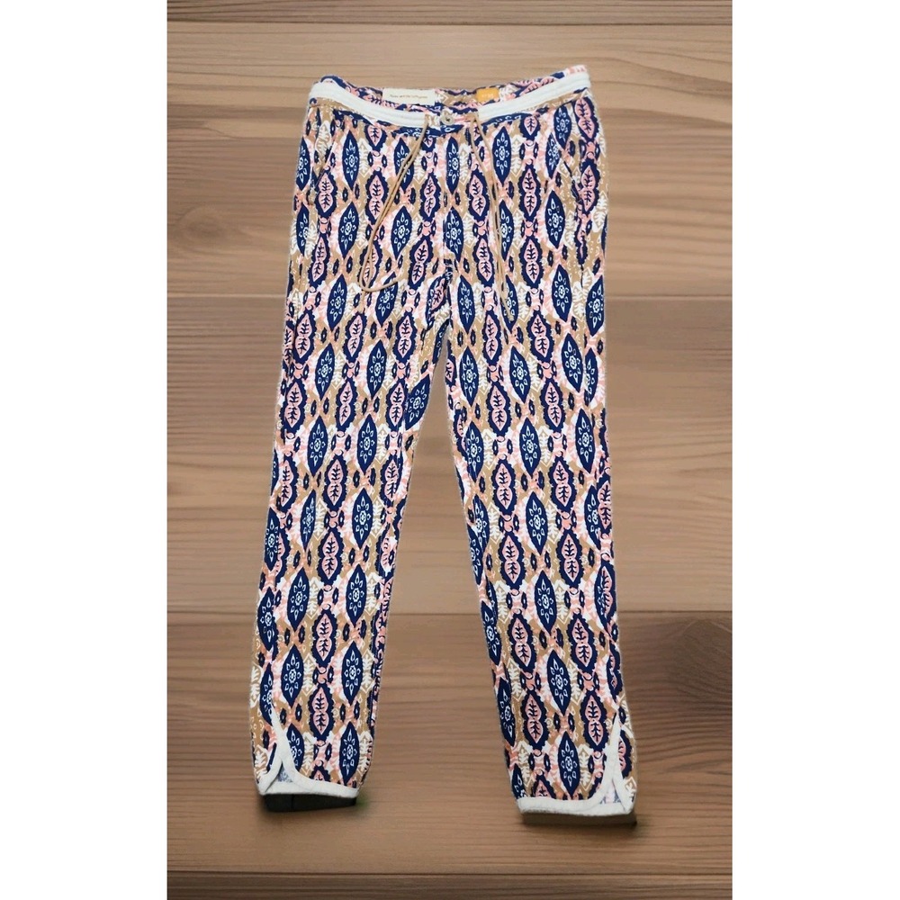 Anthropologie Pilcro & The Letterpress Size 25 Ikat Jogger Paz Pants 28x26 - Picture 1 of 16